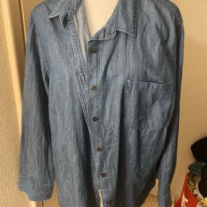 Denim Button Up